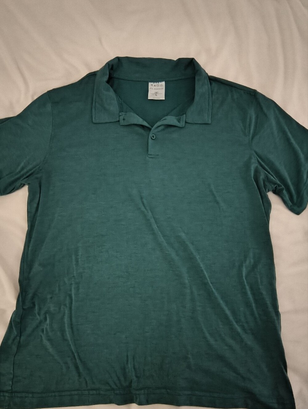 Avenue Teal Short-Sleeve Polo